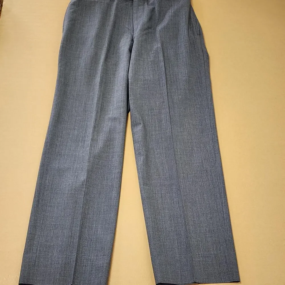 Brooks Brothers Suit Mens 42L 36x30 Gray Wool Blend Madison BrooksCool 2 Piece